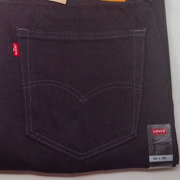 Levi's Men's 505™ Regular Straight Leg Jeans - Picture 4 of 16